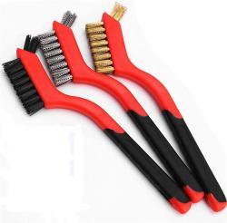 Набор мини щеток для деталей и чистки 3 шт. (арт. 25-1408436)