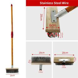 Щетка для уборки пола с нержавеющей стальной проволокой (арт. 25-1408530)