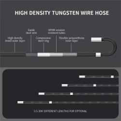Видеоэндоскоп с камерой HD 5 дюймов IP67 360° оптическое волокно (арт. 25-30071701)