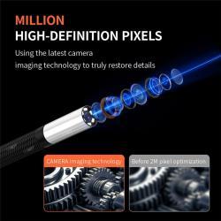 Эндоскоп промышленный с двусторонним USB TW 210°, IP67, 6мм, LED (арт. 25-30071736)