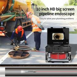 Эндоскоп камера HD 28мм, 10 экран, IP68, LED, канализация (арт. 25-30071752)