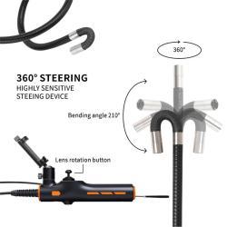 Эндоскоп камера 1080 с водонепроницаемостью IP67 для мобильных устройств IOS и Android (арт. 25-30071787)