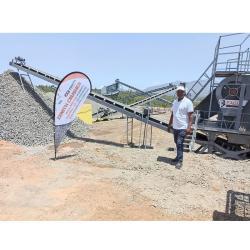 Камнедробильная установка с конусной дробилкой и ударным дробильным агрегатом (арт. 25-30071975)