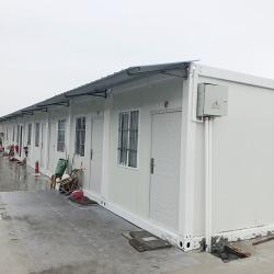 Контейнерный дом для офиса и мастерской на колесах 20фт, экологичный, сборный (арт. 25-30072101)