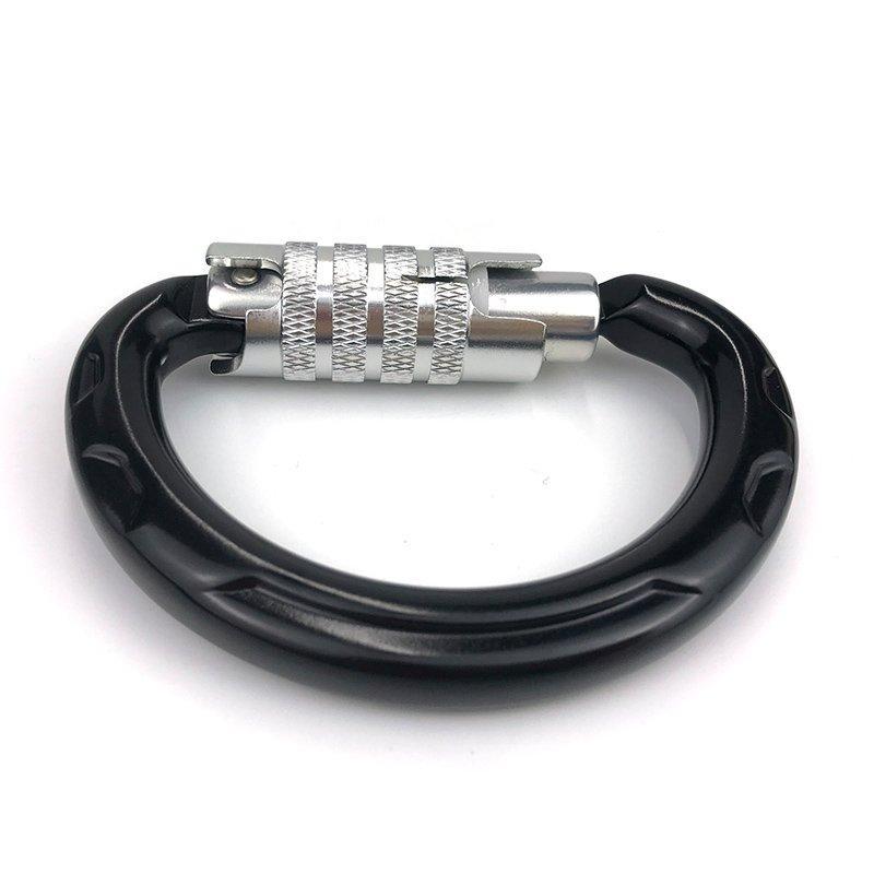 Карабин алюминиевый для скалолазания с автозамком 20kN (арт. 25-5080049)