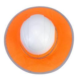 Каска защитная летняя термостойкая с отражателем и вентиляцией (арт. 25-5080130)