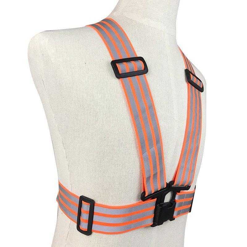 Страховочная система регулируемая с поясом и жилетом светоотражающим (арт. 25-5080132)