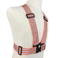 Страховочная система регулируемая с поясом и жилетом светоотражающим (арт. 25-5080132)