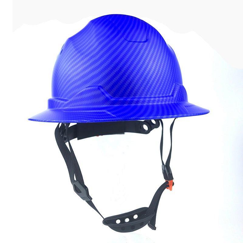 Шлем защитный строительный с полями прочный спасательный (арт. 25-5080133)