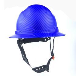 Шлем защитный строительный с полями прочный спасательный (арт. 25-5080133)