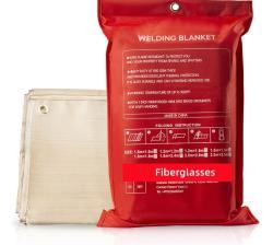 Одеяло сварочное огнеупорное термоизоляционное 1x1 м (арт. 25-5080167)