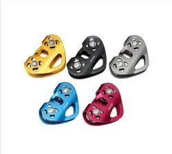 Блок роликовый двойной алюминиевый для скалолазания 30KN (арт. 25-5080222)