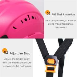 Каска защитная регулируемая ABS для строительства и альпинизма (арт. 25-5080265)