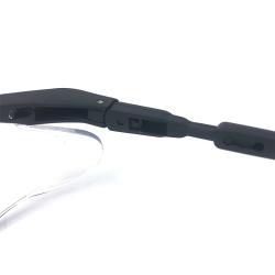 Очки защитные черно-оранжевые с антицарапинными линзами (арт. 25-5080300)