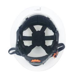 Каска защитная строительная ABS с полной полями EN397 (арт. 25-5080337)