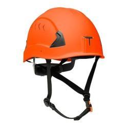 Каска защитная антишоковая ABS с пеной и подбородочным ремнем (арт. 25-5080401)