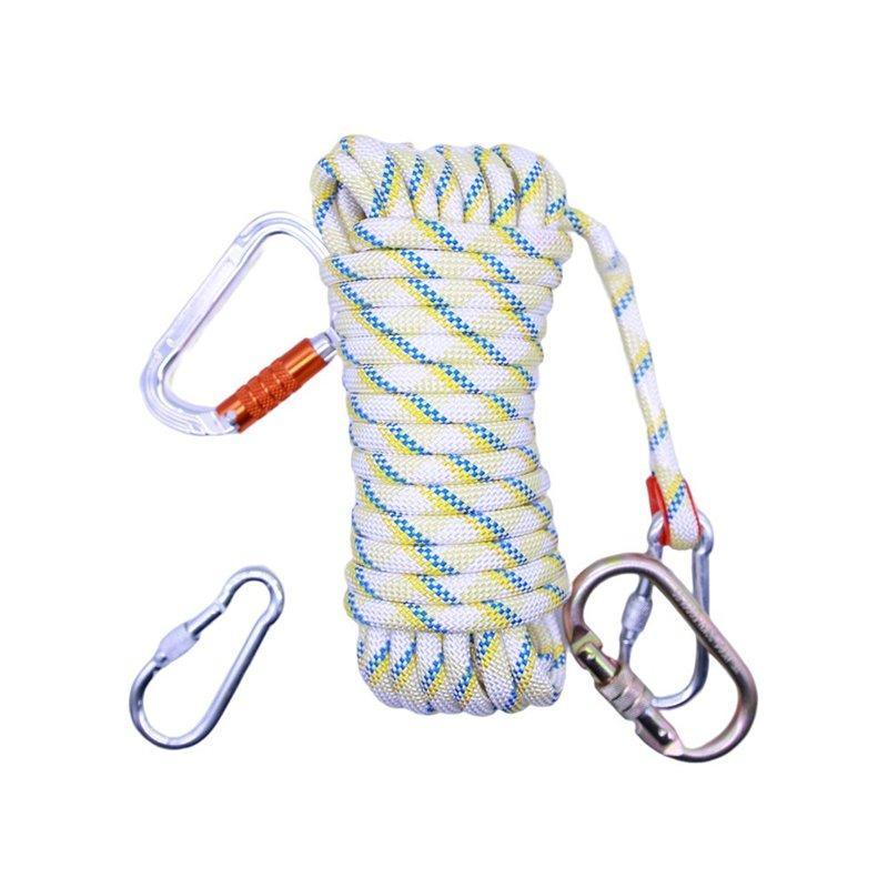 Веревка спасательная нейлоновая плетеная двойная 8-20мм (арт. 25-5080405)