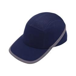 Кепка защитная с сеткой и ABS вставкой, темно-синяя (арт. 25-5080435)