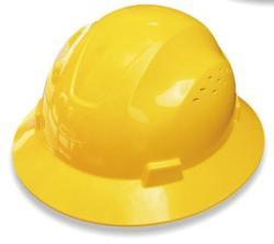 Каска защитная с полями гидрообливная для работы (арт. 25-5080442)