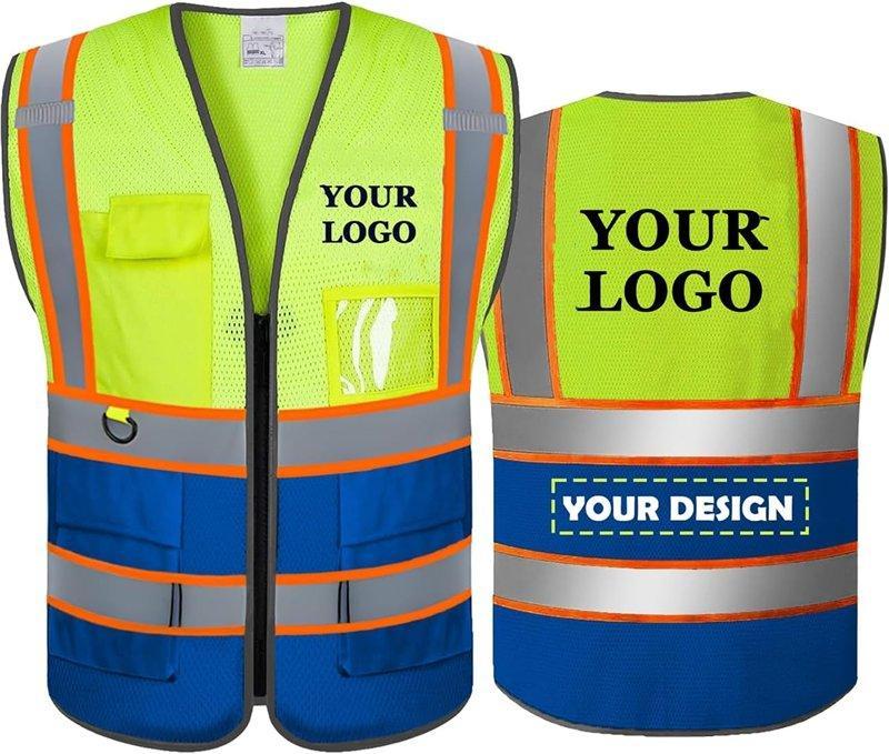 Жилет сигнальный водонепроницаемый светоотражающий (арт. 25-5080473)