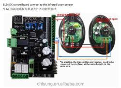 Плата управления для раздвижных ворот DC12V/24V универсальная (арт. 25-5080598)