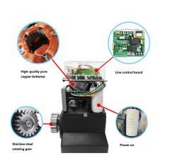 Привод для откатных ворот 2000кг автоматический с пультом (арт. 25-5080610)