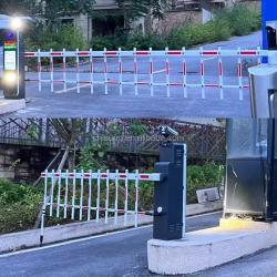 Барьер защитный алюминиево-стальной 5м для безопасности (арт. 25-5080631)