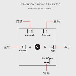 Выключатель автоматический дверной для квартиры школы виллы (арт. 25-5080654)