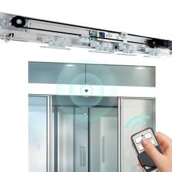 Дверь раздвижная автоматическая стеклянная для магазинов (арт. 25-5080885)