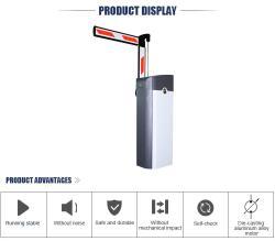 Шлагбаум автоматический алюминиевый 3м/6м прямой/круглый (арт. 25-5080917)