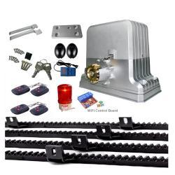 Привод для раздвижных ворот электрический 1800 кг с Wi-Fi (арт. 25-5080946)