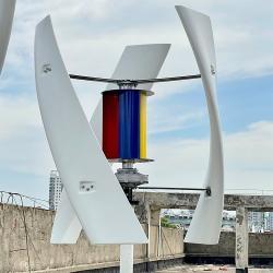 Генератор ветровой вертикальный 1000W высокоэффективный 12V 48V (арт. 25-5081000)