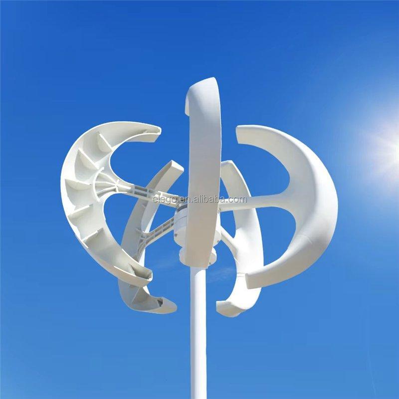 Ветротурбина вертикальная 500W-900W 12V для дома и улицы (арт. 25-5081005)