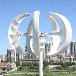 Ветрогенератор вертикальный 800W красный мини (арт. 25-5081006)