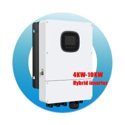 Инвертор гибридный солнечный MPPT 10KW 5KW с накопителем 100AH 200AH (арт. 25-5081087)