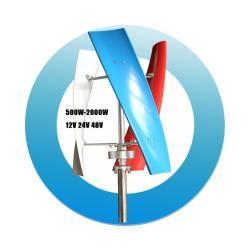 Генератор ветровой вертикальный для дома 500w 1kw 2kw (арт. 25-5081136)