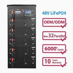 Аккумулятор LiFePO4 солнечный 51.2V 48V 100-300Ah (арт. 25-5081157)