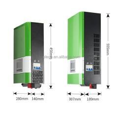 Инвертор гибридный настенный 12V 1KW 5KW 6KW для дома (арт. 25-5081168)