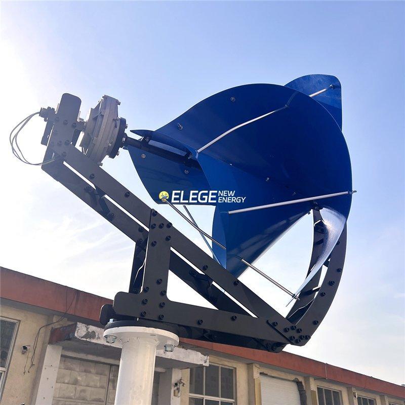 Ветрогенератор спиральный 1KW 24v 48v для дома (арт. 25-5081238)