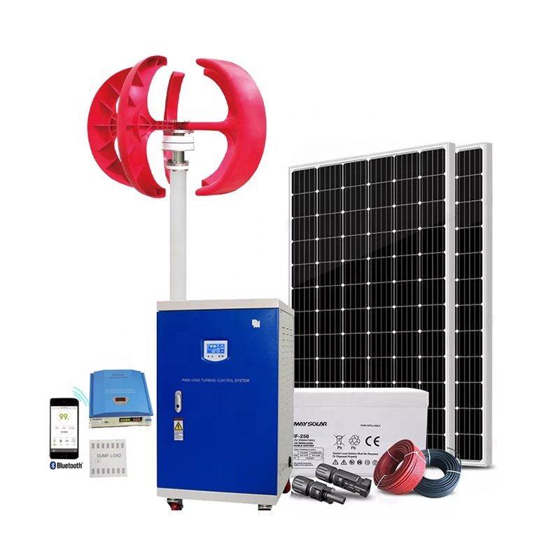 Система гибридная ветро-солнечная автономная 10 кВт (арт. 25-5081259)