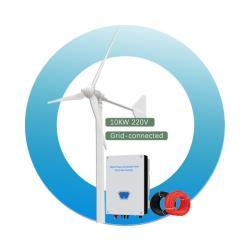 Турбина ветровая 10KW для дома с подключением к сети (арт. 25-5081303)