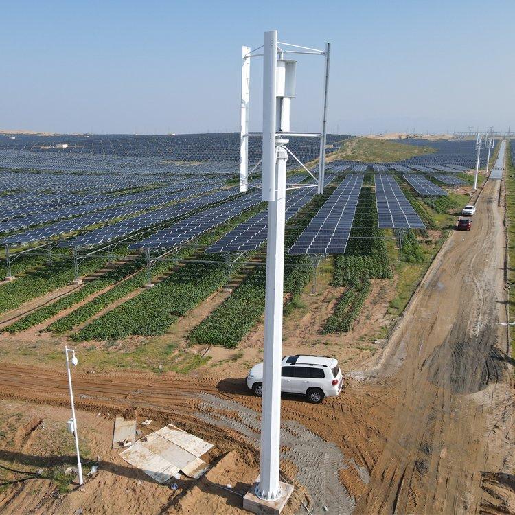 Турбина ветряная вертикальная 10-50KW 96-380V для фермы (арт. 25-5081364)