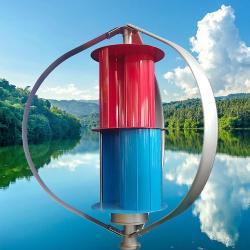 Ветрогенератор вертикальный 3 кВт 24/48В маглев комплект (арт. 25-5081406)