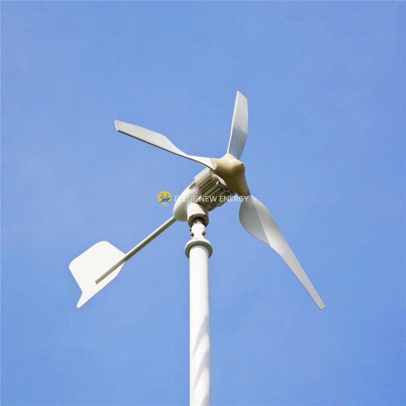 Ветрогенератор горизонтальный 1-5KW 24v 48v комплект (арт. 25-5081417)