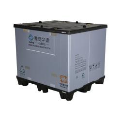 Ящик пластиковый складной штабелируемый с поддоном для авто (арт. 25-5081442)