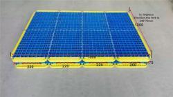 Поддон пластиковый двухсторонний усиленный для склада (арт. 25-5081446)