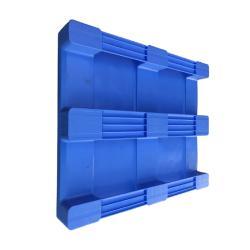 Паллет пластиковый синий прочный 4-сторонний евро (арт. 25-5081494)
