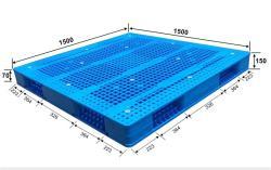 Паллеты пластиковые HDPE одноразовые 4-сторонние усиленные (арт. 25-5081495)