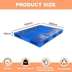 Паллет пластиковый модульный с 6 стальными трубами (арт. 25-5081534)