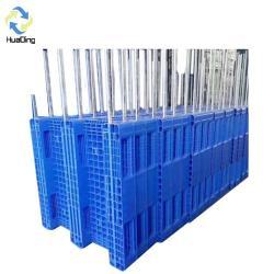 Паллеты пластиковые 4-сторонние HDPE стальные одноразовые (арт. 25-5081579)